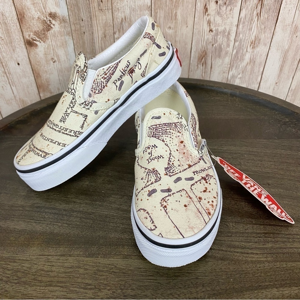 Vans x Harry Potter Classic Slip On Sneaker Size 12.5 Kids